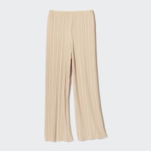 Uniqlo pleated pants beige